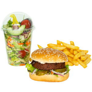 Vegaburgermenu