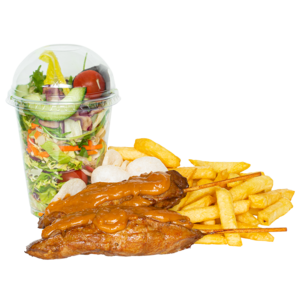 Hähnchen-Saté (200 gram) menu